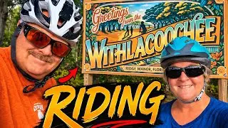 Riding Withlacoochee State Trail: Cypress Glen to Nobleton to Ridge Manor
