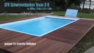 GFK Schwimmbecken - Fertig Schwimmbecken - Fertig Pool - Modell 