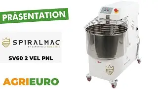 Produktvideo Spiralmac SV60 2 VEL PNL &ndash; Spiralkneter &ndash; Kapazit&auml;t 60 kg &ndash; Dreiphasig