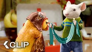 Stuart HELPS Margalo - STUART LITTLE 2 Clip (2002) Michael J. Fox