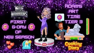 Adam&rsquo;s Art Time: Tier 3 G-Day Push! 🎨 | Retro Space 🌌 | 500 G-Points Prize