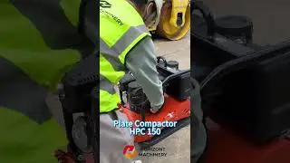 HPC150 Vibratory Plate Compactor  #machinery #constructionequipment #platecompactor