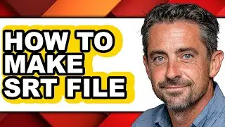 How to Make Srt File (only Way)