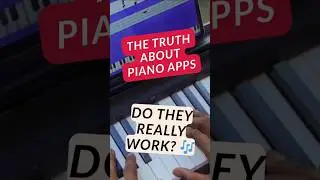DO PIANO Apps Work? 🤔 #shorts