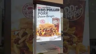 Is Hardee&rsquo;s Pulled Pork Frisco Burger any good? #bbq #pulledpork #fastfood #fastfoodreviews #hardees