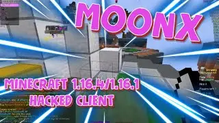 MoonX Hacked client for Minecraft 1.16.4/1.16.1