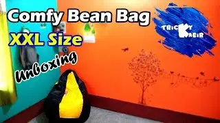 Comfy XXL Bean Bag Unboxing in Hindi🔥by trickyKabir🔥