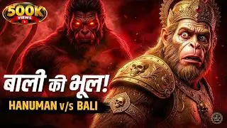 हनुमान जी से डरकर क्यों भागा बाली? | Hanuman vs Bali