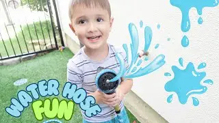 Crazy Water Hose Fun With Bodhi