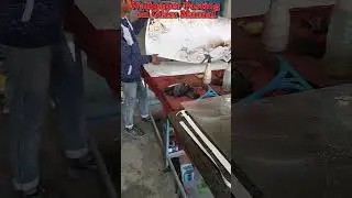 Wallpaper Pasting on Glass || Indian Factory Gate #shortvideo #technology #technical #glass
