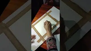 Miniature burnishing I Wasli Making I Art Practice I @ShumailsStudio