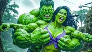 HULK vs RED HULK EPIC BATTLE! However, THOR'S Unexpected SAVE Changes Everything! Girl Hulkspiderman