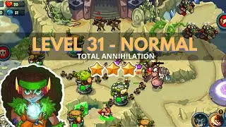 King of Defense: Level 31 NORMAL / TOTAL ANNIHILATION / GAMEPLAY GUIDE