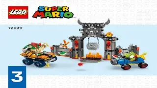 🔥 LEGO instructions 🔥 Super Mario 🔥 72039 🔥 Bowser's Castle 🔥 Book 3 🔥