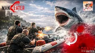 Shark Attack In Enemy Maneater Hindi Gameplay (iOS, Android ) New Launch Mobile Android Game