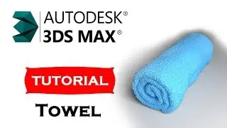 Towel Roll Modeling & Texturing | 3ds Max Tutorial | Vray