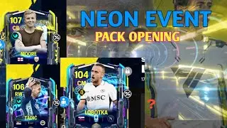 Testing the NEW NEON EVENT PACKS in FC MOBILE
