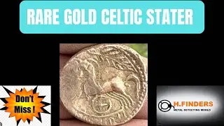 RARE GOLD CELTIC STATER|metal detecting uk|#metaldetecting #treasure #xpdeus #gold 