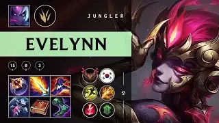 Evelynn Jungle vs Ambessa - KR Grandmaster Patch 25.24