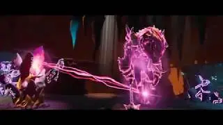 Torchlight 3, Phased Boss Fight level 26, Sharpshooter, lv10 Explosive Arrow.