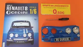 Monta el RENAULT 8 GORDINI 1/6 Colecci&oacute;n Planeta DeAgostini.