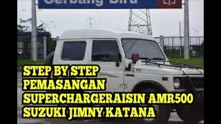 Pasang Supercharger Aisin AMR500 di Jimny Katana