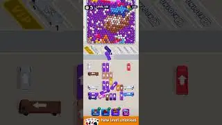 Bubble Bus 🚌: Parking Jam Puzzle Game level 140 gameplay walk-through 2026#Game#gaming