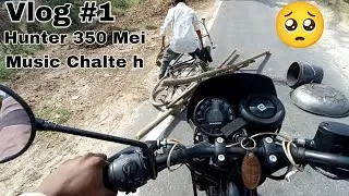 Hunter 350  Modified Bike / Bluetooth Speaker ke Sath / Hunter Bike With Speaker/ Vlog