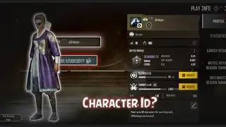 How to Find Character Id in Pubg New State?