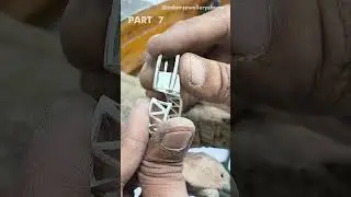 Making a Beautiful Silver Ruby Ring | Step-by-Step | Part- 07 #adamjewellery #silverring #rubyring