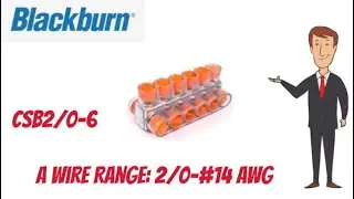 BlackBurn CSB2/0-6 Insulated Tap