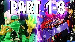 LEGO NINJAGO CHAOS RISING PART 1 - 8
