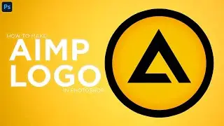 HOW TO MAKE AIMP LOGO DESIGN IN PHOTOSHOP (@PHOTOSHOP_TUTORIAL_07)