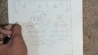 Christmas Special 🎅 | Santa Claus Drawing Step by Step | Easy & Beautiful Christmas Art | Long Video