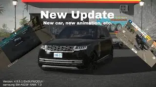 New Update in Car Parking!! Land Rover Range Rover, New Animations etc. | 4.9.5.1