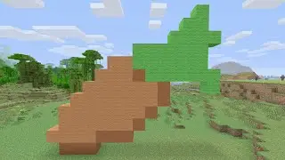 Minecraft Tutorials - Carrot Pixel Art