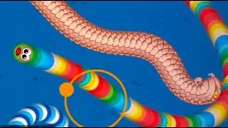 Colourfull Snake 🐍🐍 killed all Snakes 😱|| Wormszone.io Gameplay #7 #gaming #worldgamershub