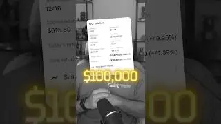 $100,000 Swing Trade #dhesitrades #trading  #livetrading #ict #education