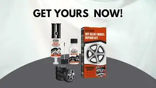 DIY Alloy Wheel Repair Kit   Rim Scrapes Scratches Remover