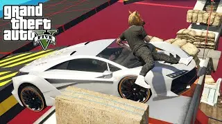 SZYBKIE SAMOCHODY VS BIEGACZE w GTA 5 Online Hogaty i EKIPA 