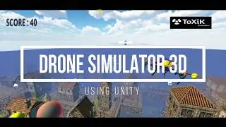 Drone Simulation 3D | Using Unity | Game Development | Full Project