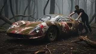 ASMR Car Restoration Ferrari 330 P4 Full Rebuild from Abandoned Condition