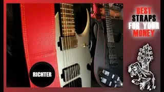 The best guitar straps for the money! RICHTER for the win