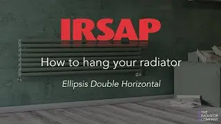 How to hang your radiator - Ellipsis Double Horizontal