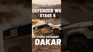 Dakar Rally 2026: Stage 6 par Land Rover Defender on top #dakarrally #dakar2026