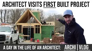Construction Site Visit: A Day In The Life of An Architect, Archi Vlog#4