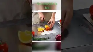 steel chopping board