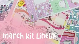 Planner Kit Lineup | March | featuring a special country music star...