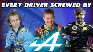 EVERY DRIVER THAT ALPINE(TEAM ENSTONE) SCREWED OVER