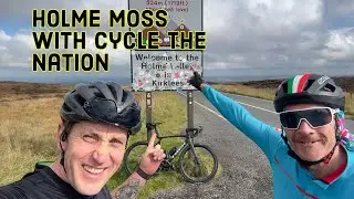 Holme Moss on the Trek Madone Gen 8 with Cycle the nation